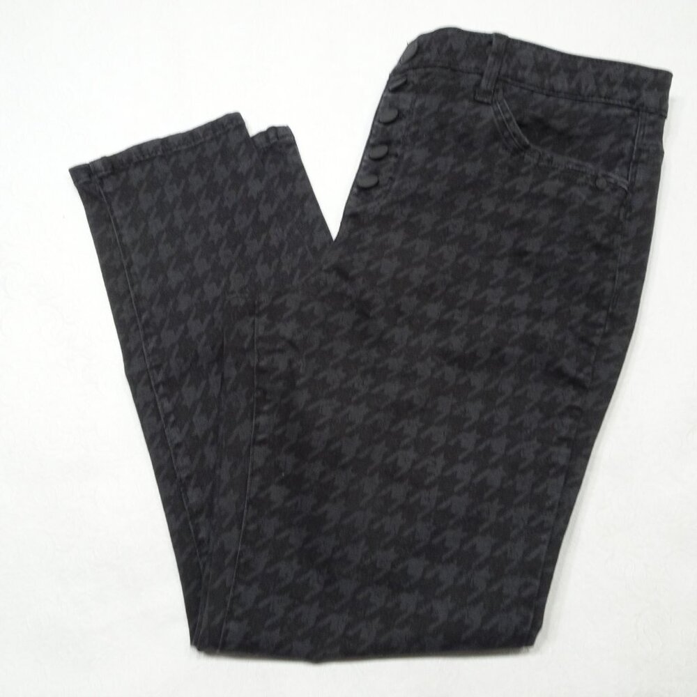Wit and Wisdom Size 14 High Waist Ankle Barely Bootcut Jeans Button Fly
